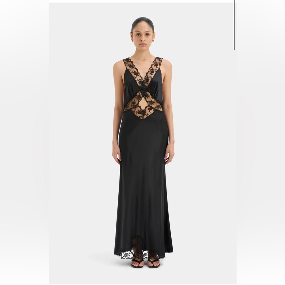 Sir - Aries Cut-Out Dress Black - Size 0P - New without tags